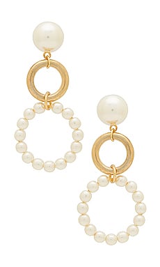 Ettika Double Drop Earrings