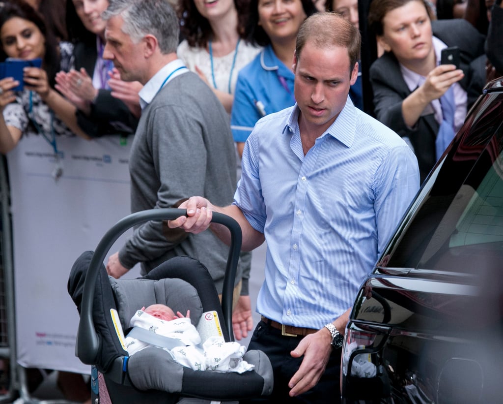 While the pair seemed to handle their first post-baby appearance with ease, it was obvious there were still first-time parent nerves at play. Remember the awkward baby hand-off between Kate and Will? And it's hard to forget the car seat swaddle scandal that further put William in the spotlight.
Looking back, it's endearing to see the duo show a hint of that new parent anxiety that everyone experiences. Their demeanour and confidence is possibly the most striking difference between George's birth and that of their two other children. Of course, parents everywhere know the benefits that come from having a little experience.