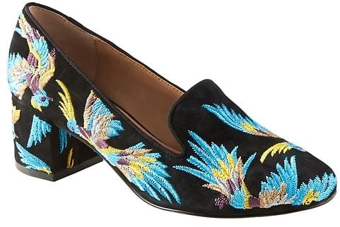 Banana Republic Mid-Heel Smoking Slipper