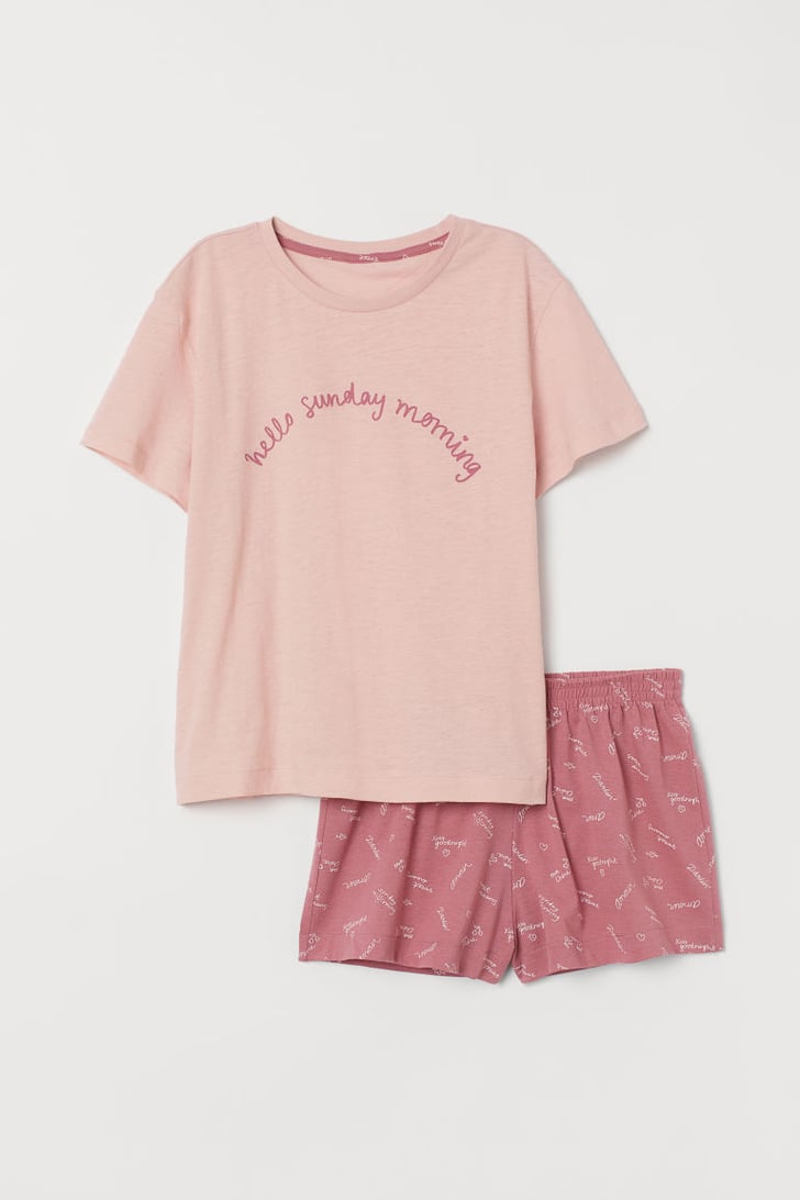 Sunday Morning Pajama Shirt and Shorts Set Gifts For Girlfriends That
