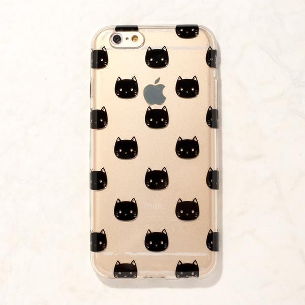 Ankit Clear 'Black Cat' iPhone 6 Case