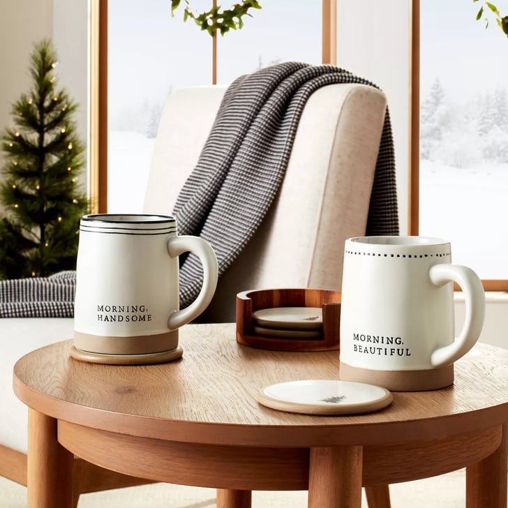 "Morning Handsome" and "Morning Beautiful" Stoneware Mug Set Target's