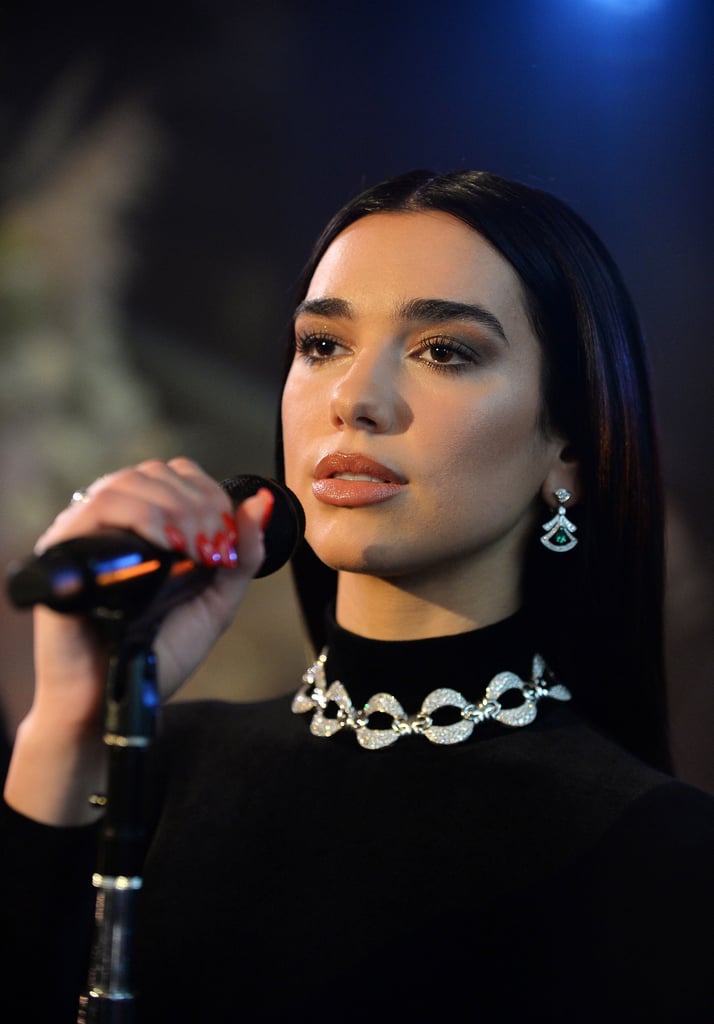 Dua Lipa's Balenciaga Gowns at Elton John's Oscars Party