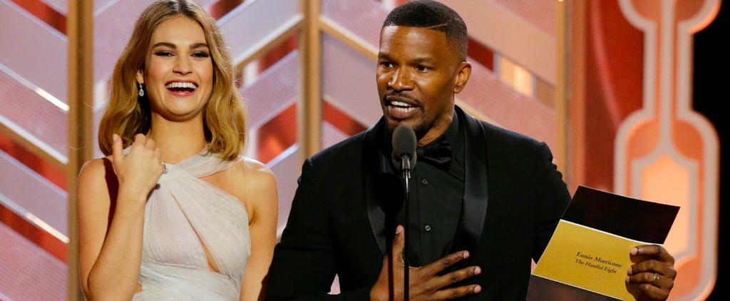 Jamie Foxx Spoofs Steve Harvey at the Golden Globes 2016