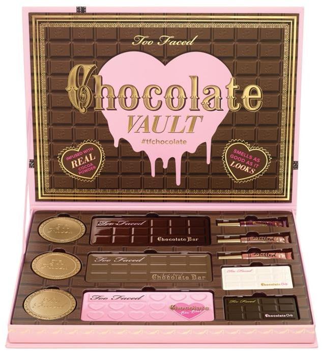 Too Faced 11piece Chocolate Vault Makeup Set Beauty Vaults 2017