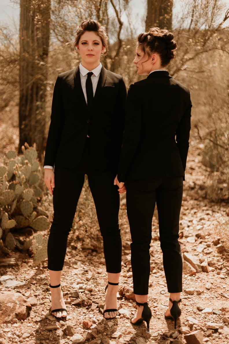 Bridesmaids in Black