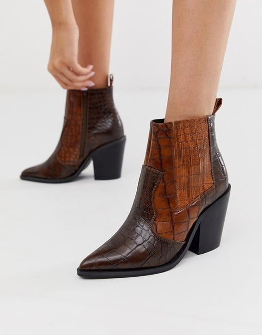 ASOS DESIGN Elliot Western Boots