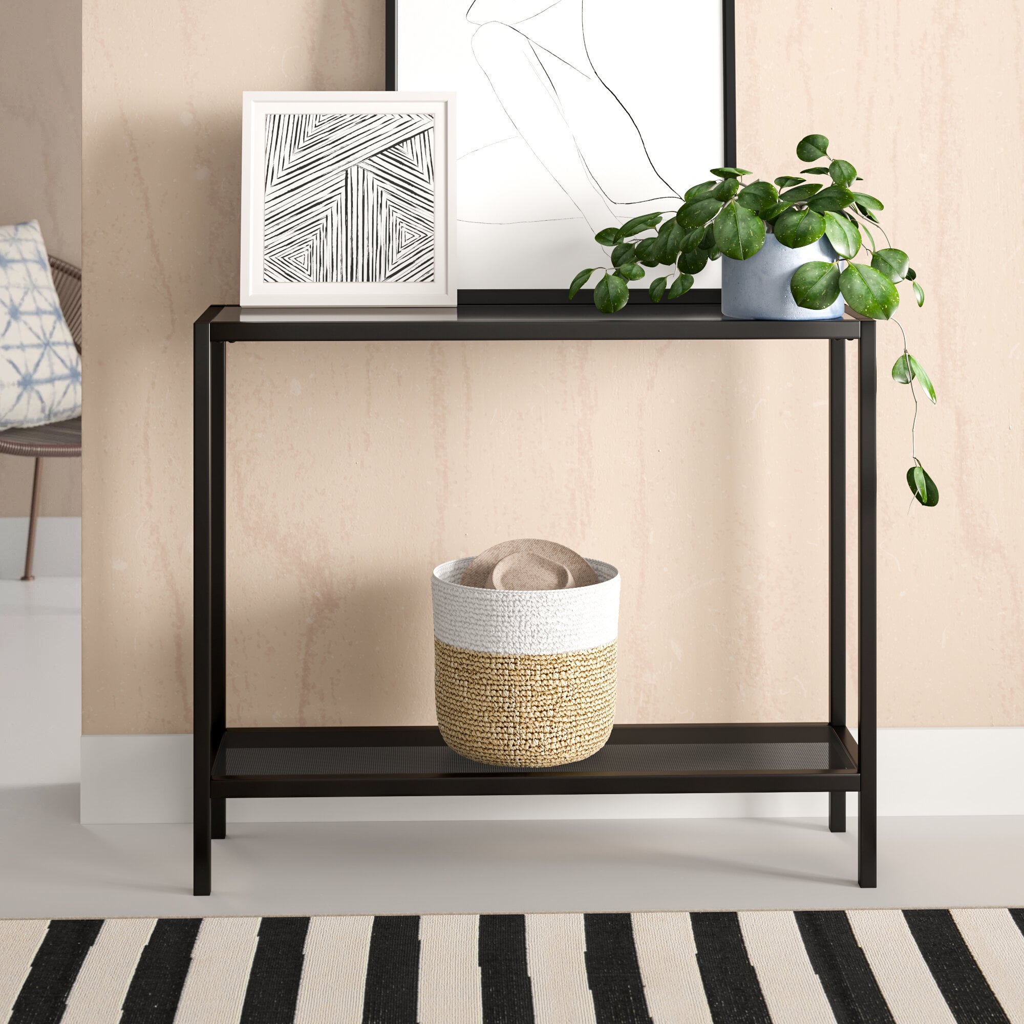 Abbottsmoor console shop table