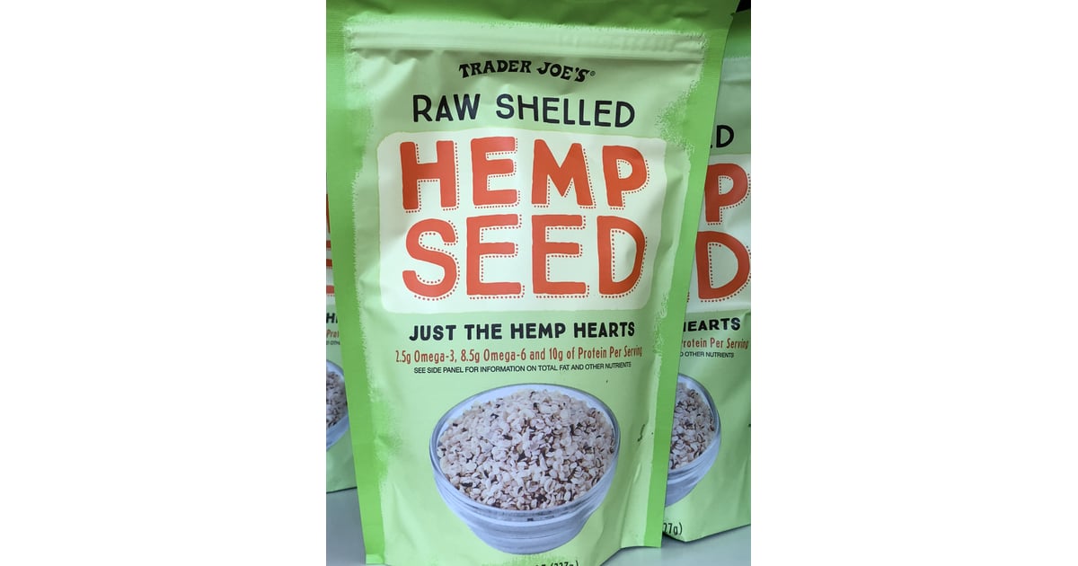 Raw Shelled Hemp Seed HighProtein Vegan Products From Trader Joe's