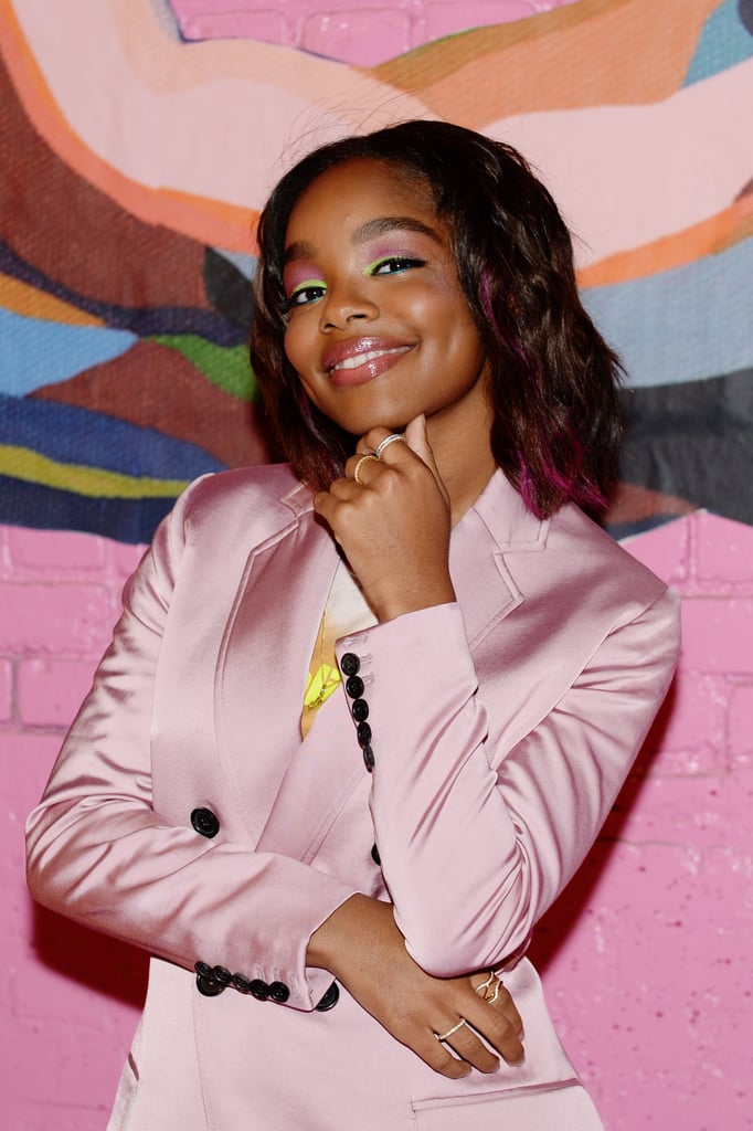 Marsai Martin With Pink Highlights