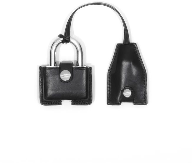 Alexander Wang Leather Padlock ($150)