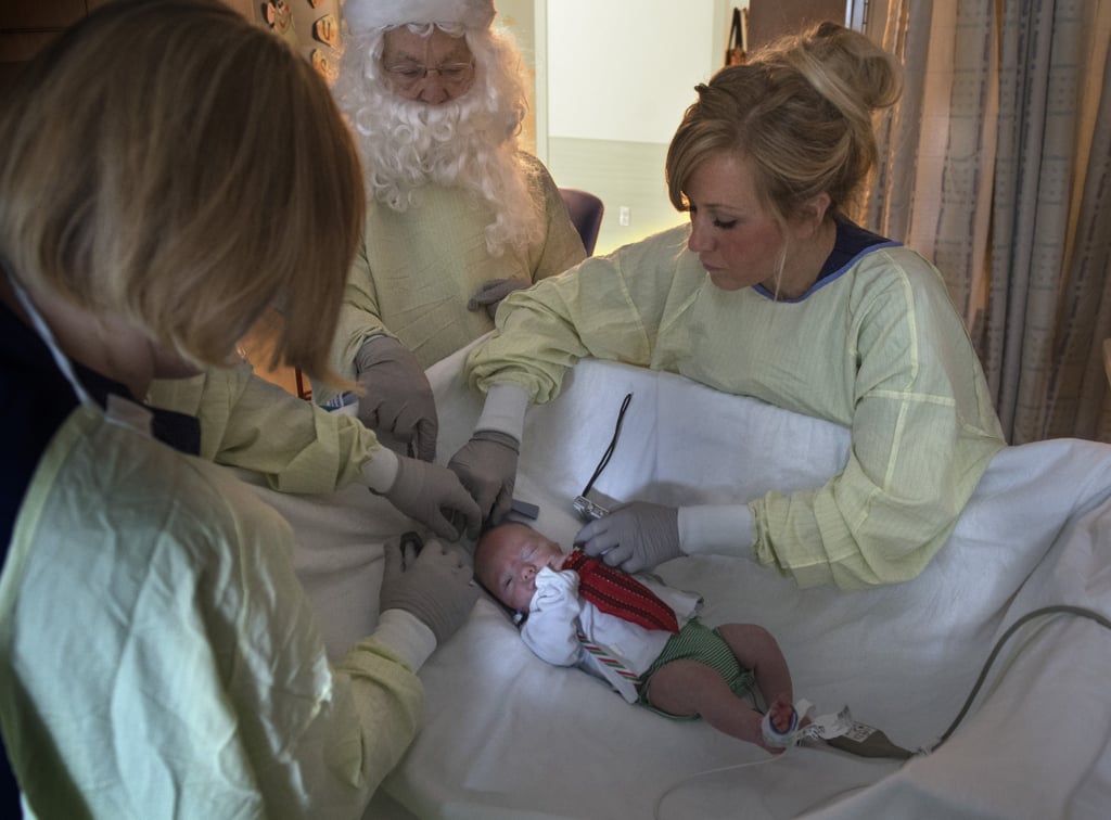 Santa Photos With NICU Babies December 2018