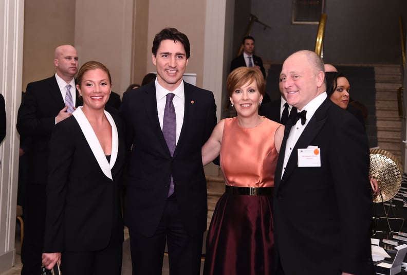 Sophie Gregoire-Trudeau's Contrast Suit