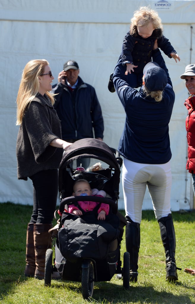 Autumn Phillips, Isla Phillips, Zara Tindall, and Savannah Phillips