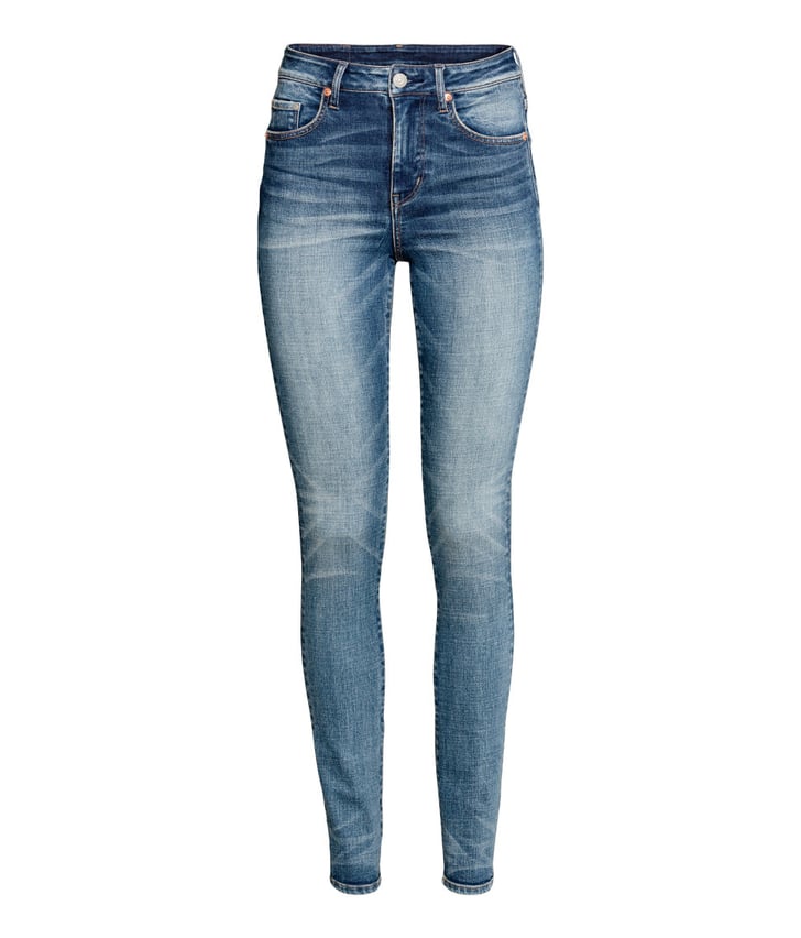 H&m skinny high waist jeans in style spain