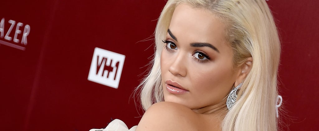 Rita Ora Wearing Graphic Liner Fall Makeup Trend