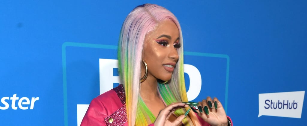 Pictures of Cardi B at Super Bowl Preparties 2019