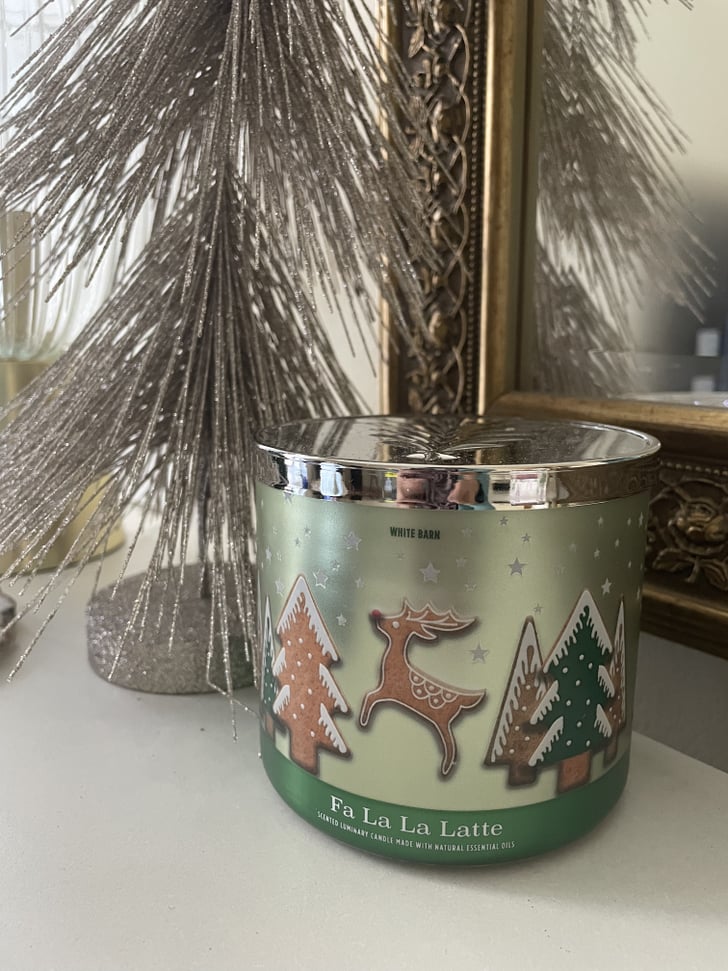 Bath & Body Works Fa La La Latte 3Wick Candle Best Bath & Body Works