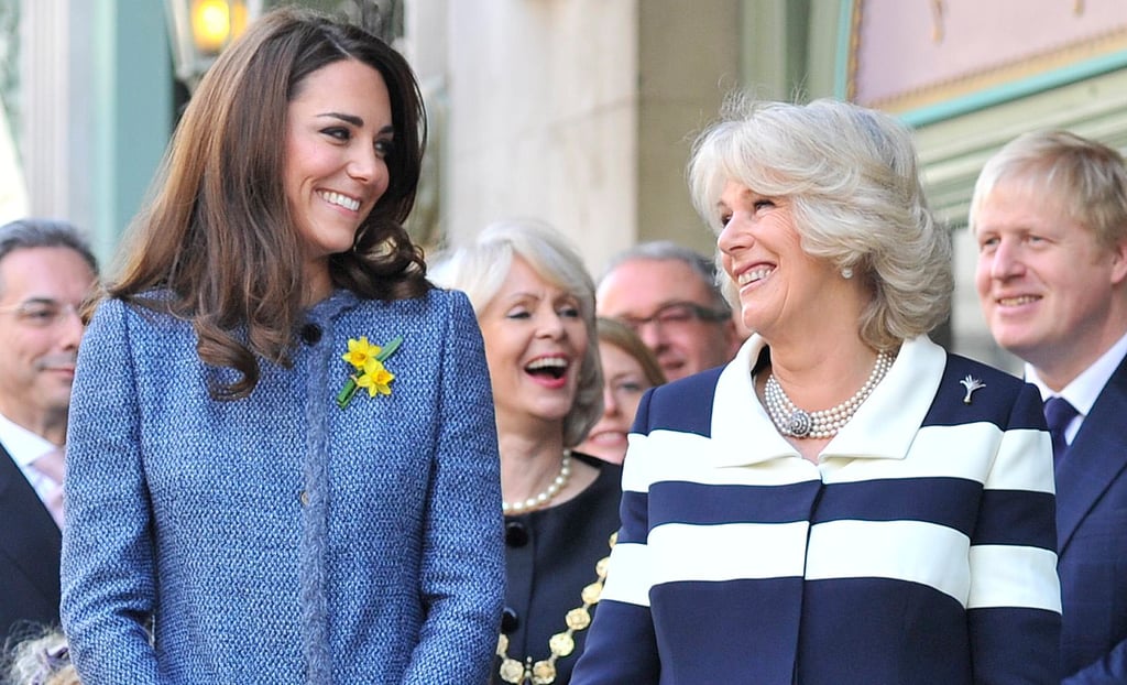 Pictures of Kate Middleton and Camilla