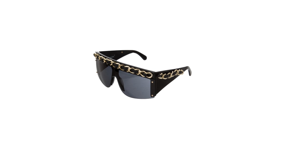 Chanel chain deals link sunglasses