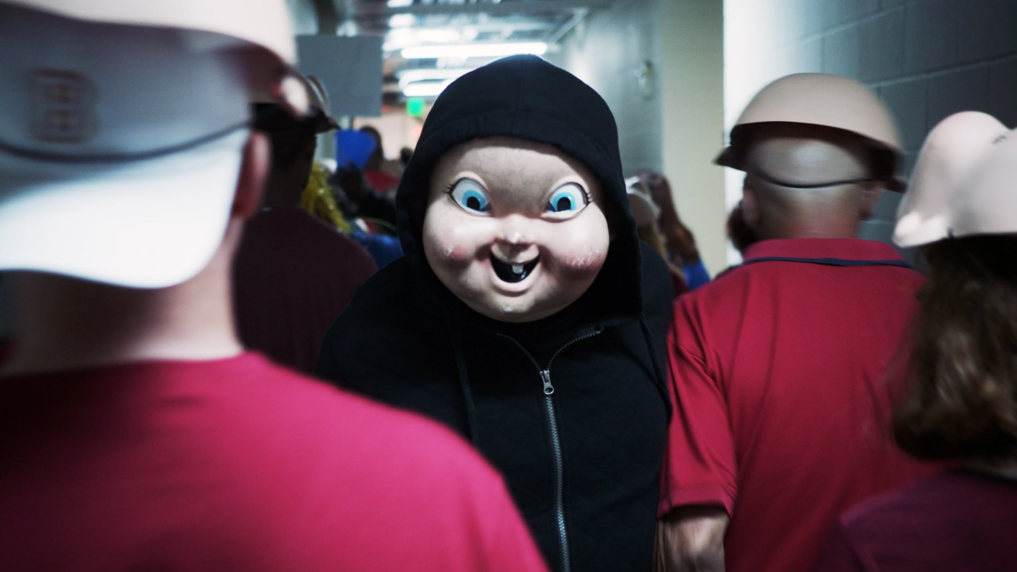 HAPPY DEATH DAY 2U, (aka HAPPY DEATH DAY TO YOU), 'Babyface' (center), 2019. Universal /Courtesy Everett Collection