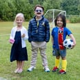 This Mom Dressed Her Kids as Ted Lasso Characters, and Ted's Mustache Is Perfect