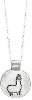 Lucy the Llama Necklace ($62)