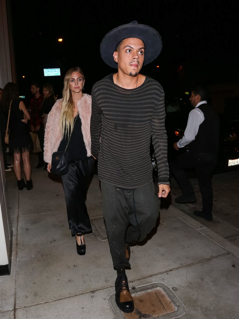 Ashlee Simpson and Evan Ross Out in LA October 2016