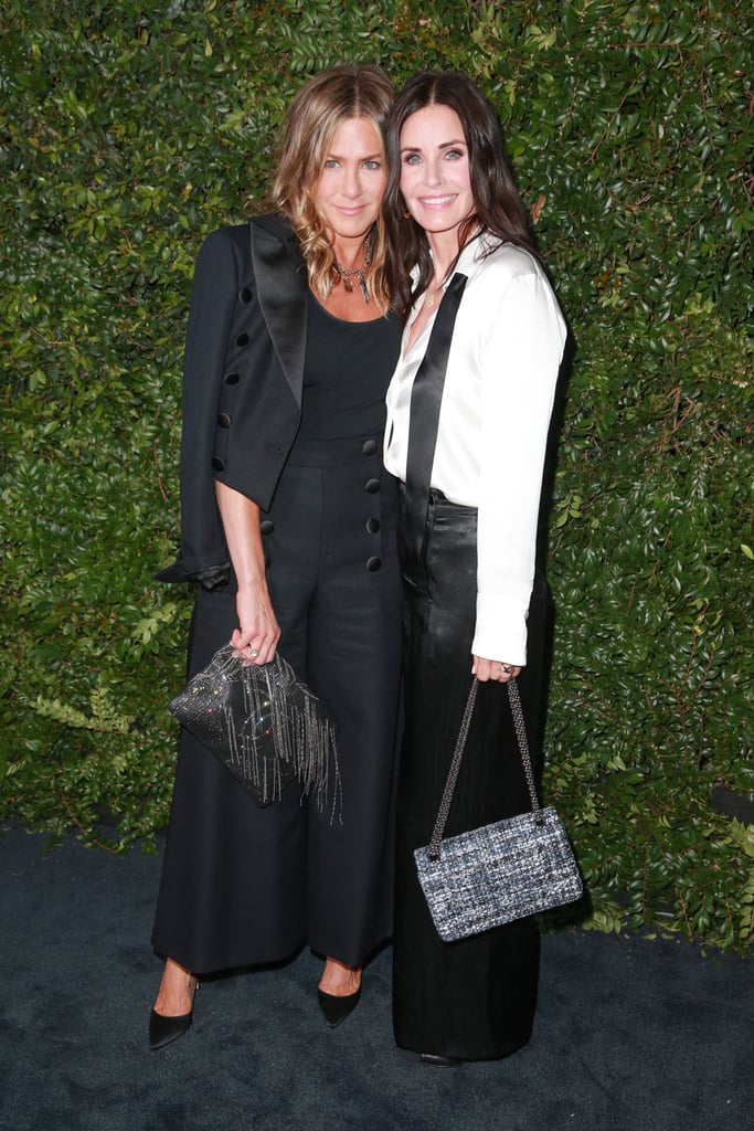 Jennifer Aniston and Courteney Cox at Chanel Event June 2018