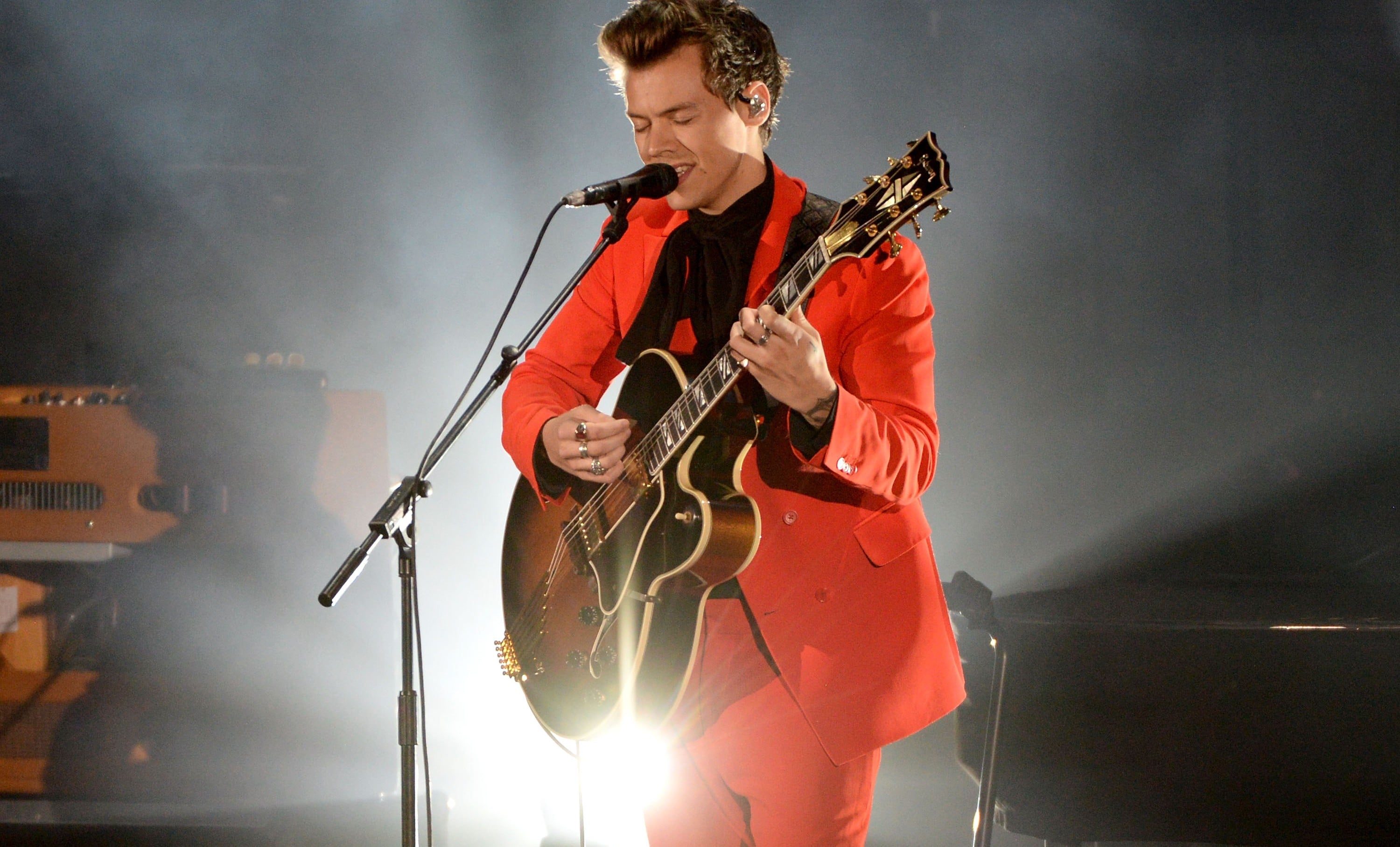 Harry Styles Groped on Stage at We Can Survive Concert | POPSUGAR Celebrity