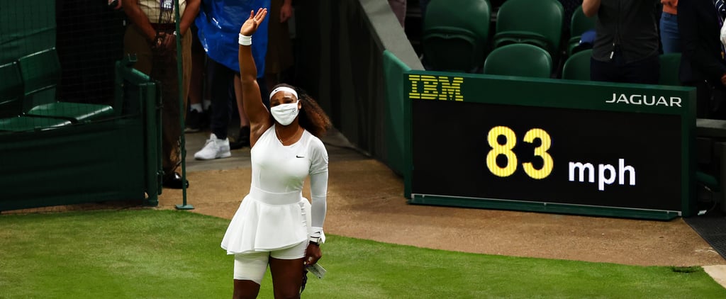 Serena Williams Is "Heartbroken" After Retiring From Wimbledon Due to Leg Injury