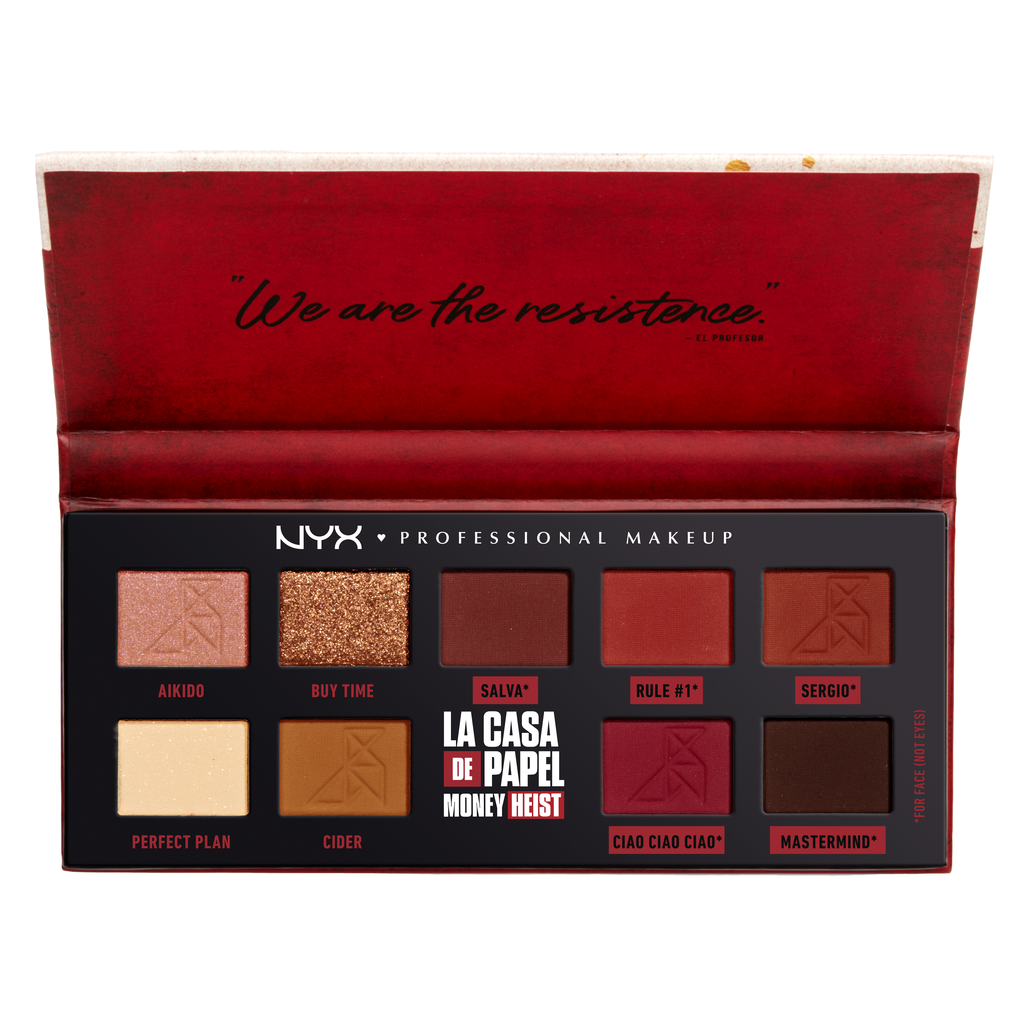 NYX Professional Makeup x Money Heist The El Professor Palette