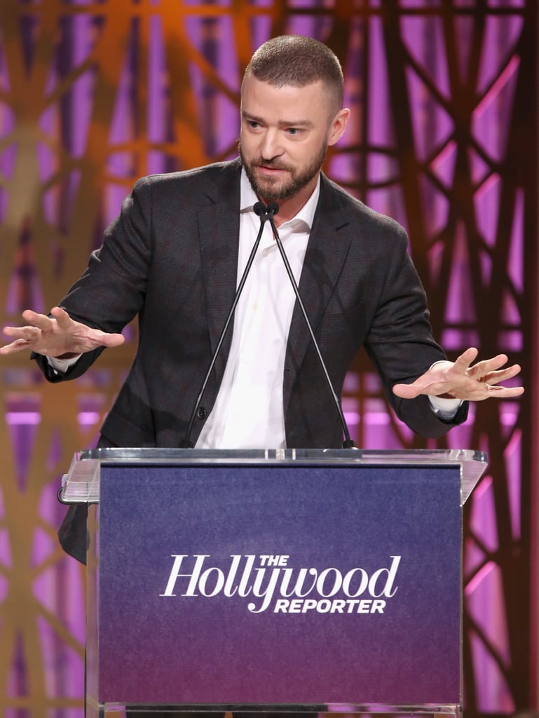 Justin Timberlake at Women in Entertainment Breakfast 2017