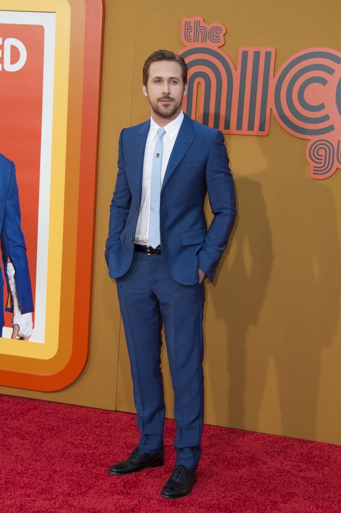 Ryan Gosling at The Nice Guys Premiere in LA May 2016