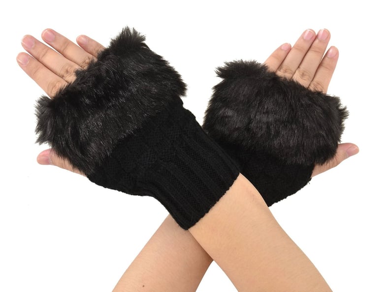 Knit Fingerless Mittens