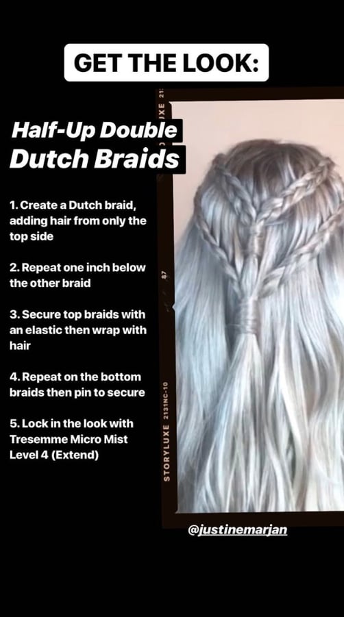 Justine Marjan's Game of Thrones Braid Tutorial