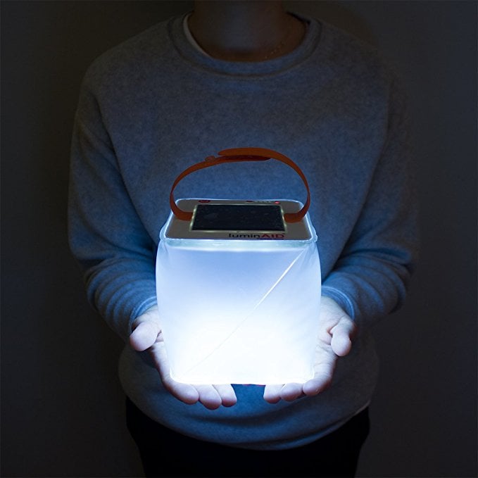 LuminAid aufblasbare Solar-Laterne