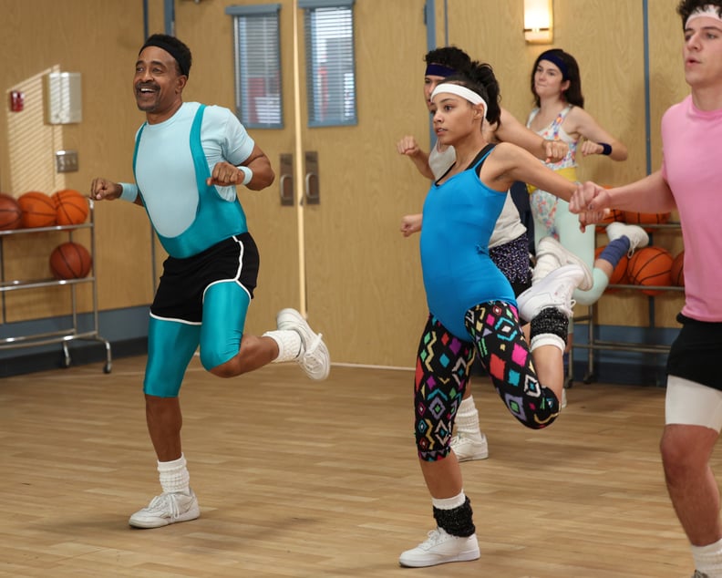 THE GOLDBERGS - School-ercise  When Beverly steps in for PE coach at William Penn Academy, Adam reluctantly takes her Jazzercise class. He is surprised to find enjoyment in it, until Beverly suffers an embarrassing incident  causing Adam the ultimate humi