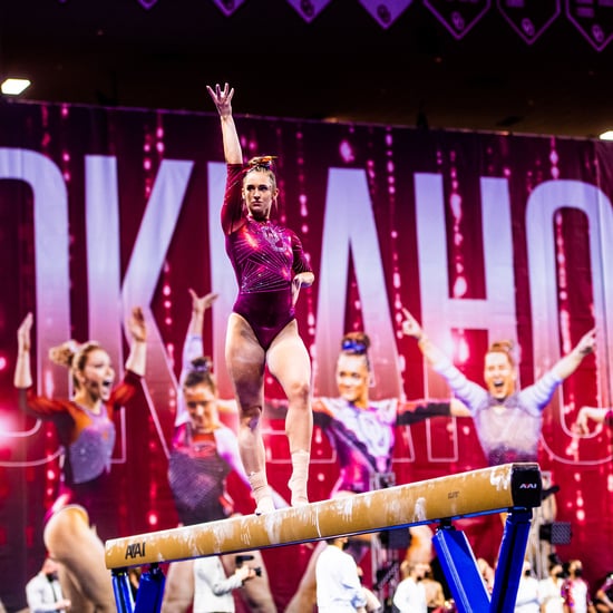 Watch Carly Woodard's Perfect-10 Beam Routine