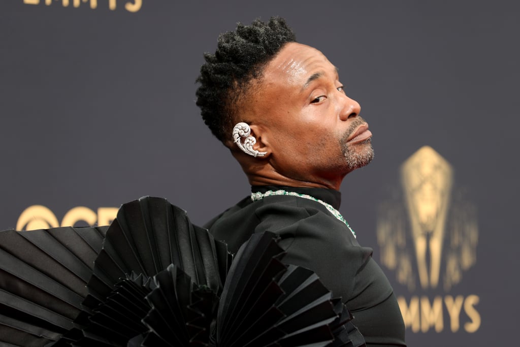 See Billy Porter's Black Swan Emmys Red Carpet Look 2021