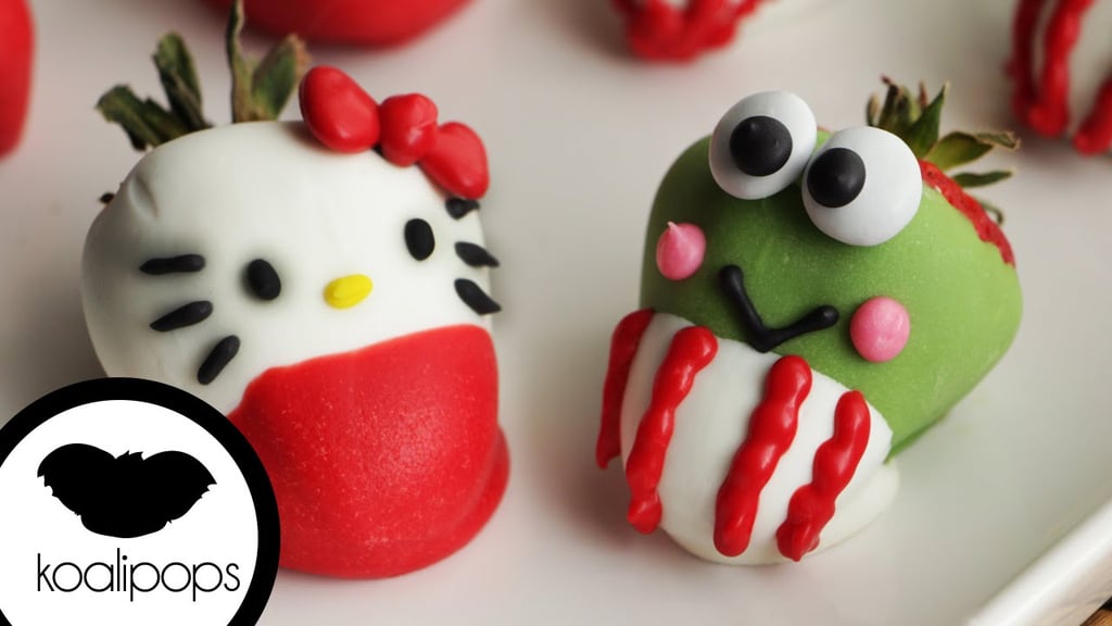 Hello Kitty Chocolate-Covered Strawberries