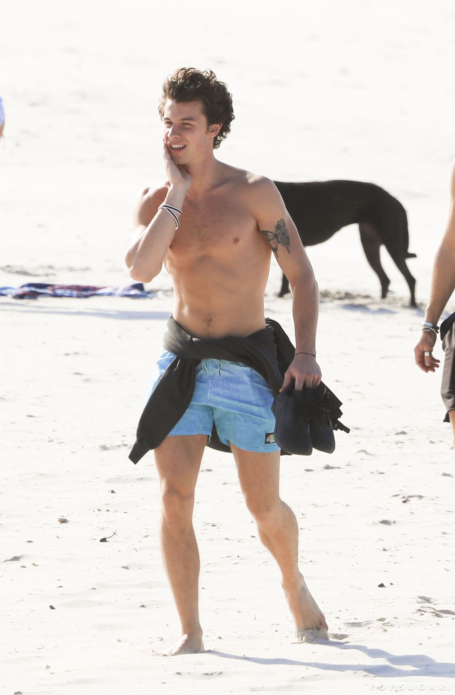Shawn Mendes Looking Cute Shirtless In Australia Pictures Popsugar Celebrity