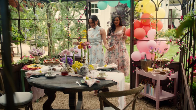 Meghan Markle's Floral Print Dress in With Love, Meghan, Episode 102