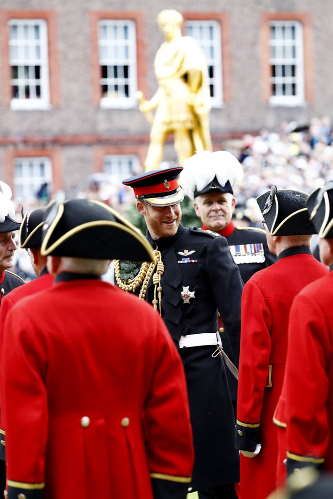 Prince Harry at the Founder's Day Parade June 2019