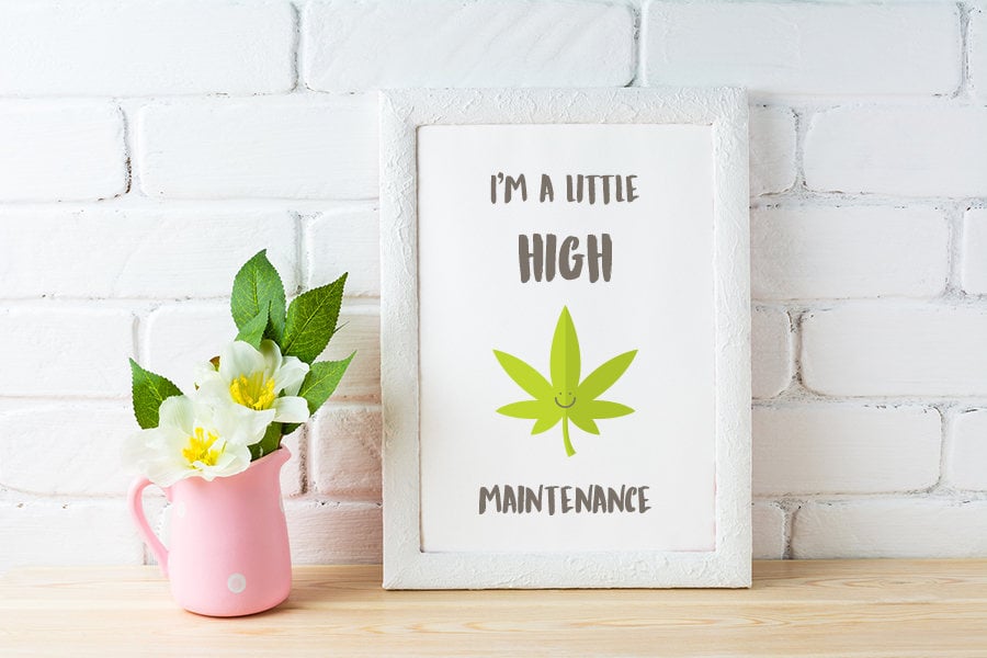 High Maintenance Art Print