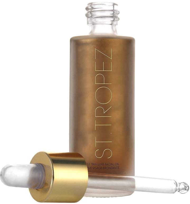 St. Tropez Self Tan Luxe Facial Oil Best Fake Tanning Drops
