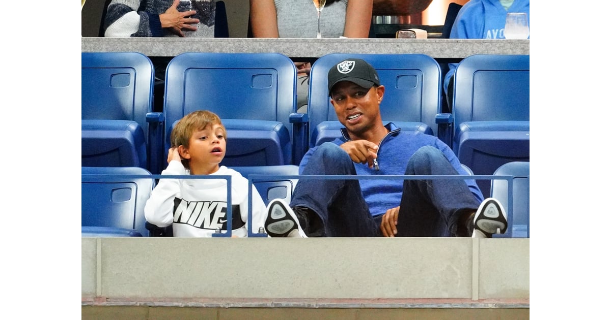 Tiger Woods and Son Charlie at the 2019 US Open | POPSUGAR ...