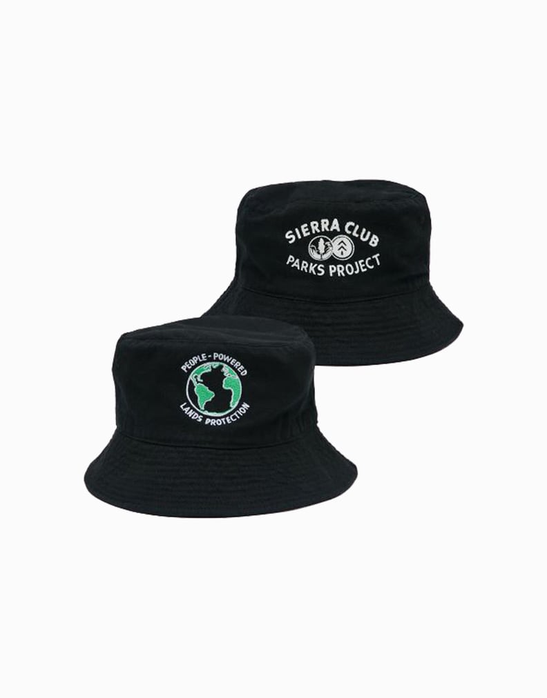 Products That Support the Environment: Social Goods Parks Project x Sierra Club Planet Bucket Hat