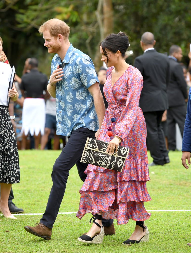 Meghan Markle and Prince Harry Outfits in Fiji