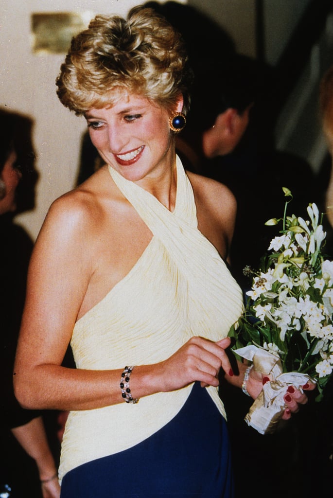 Princess Diana With a Pixie Cut in 1992